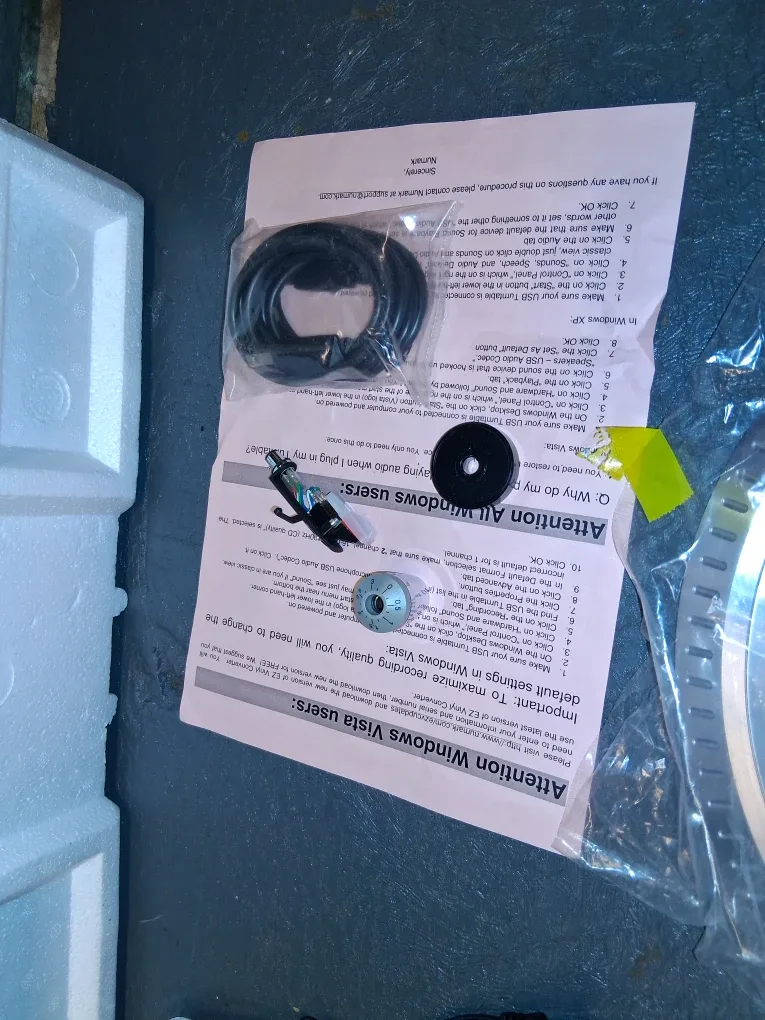 Numark TTUSB Turntable with USB Audio Interface image indicator(9)