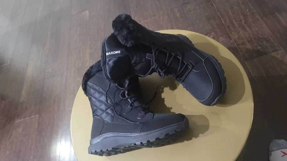 Womens Winter Snow Boots Insulation Warm Fur Lined ...