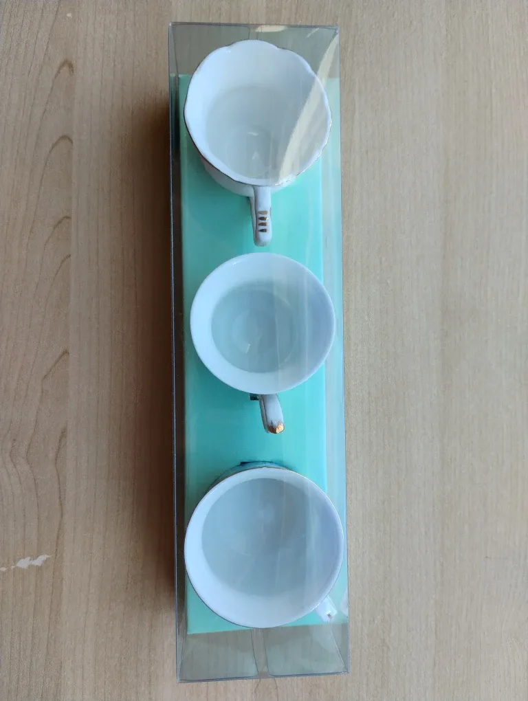 New Cheeky Teacups Tea Cup Shot Glasses Set image indicator(2)
