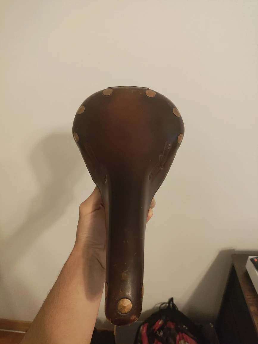 Brooks swift Brown Leather Bicycle Saddle need gone asap - photo 2