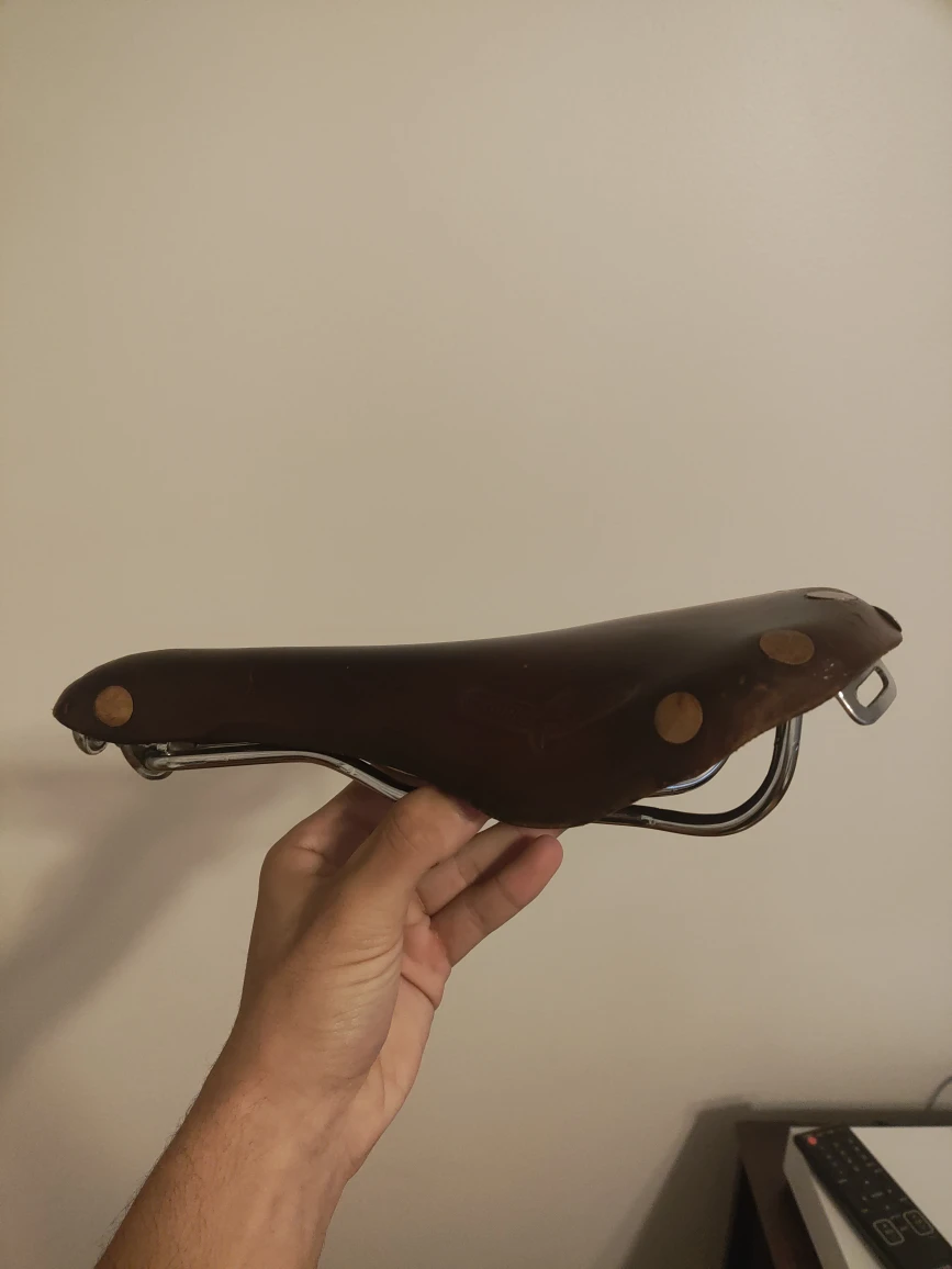Brooks swift Brown Leather Bicycle Saddle need gone asap - photo 3