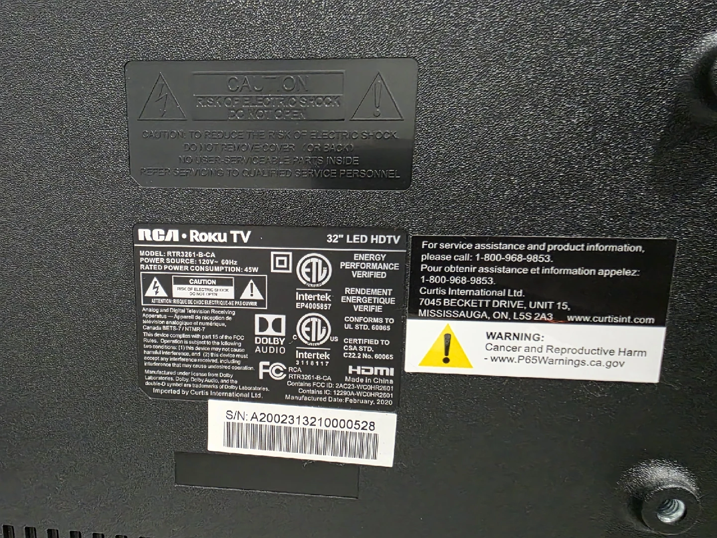 RCA Roku TV 32" LED HDTV - photo 3