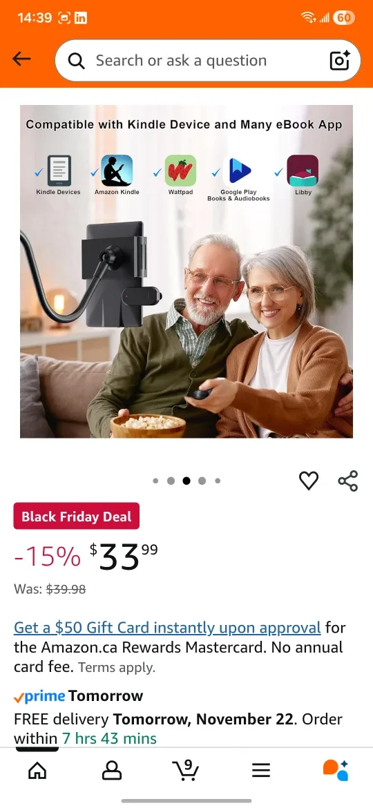 Kefotic Tablet Holder with Remote image indicator(7)