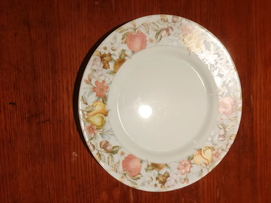 Floral Decorative Plate