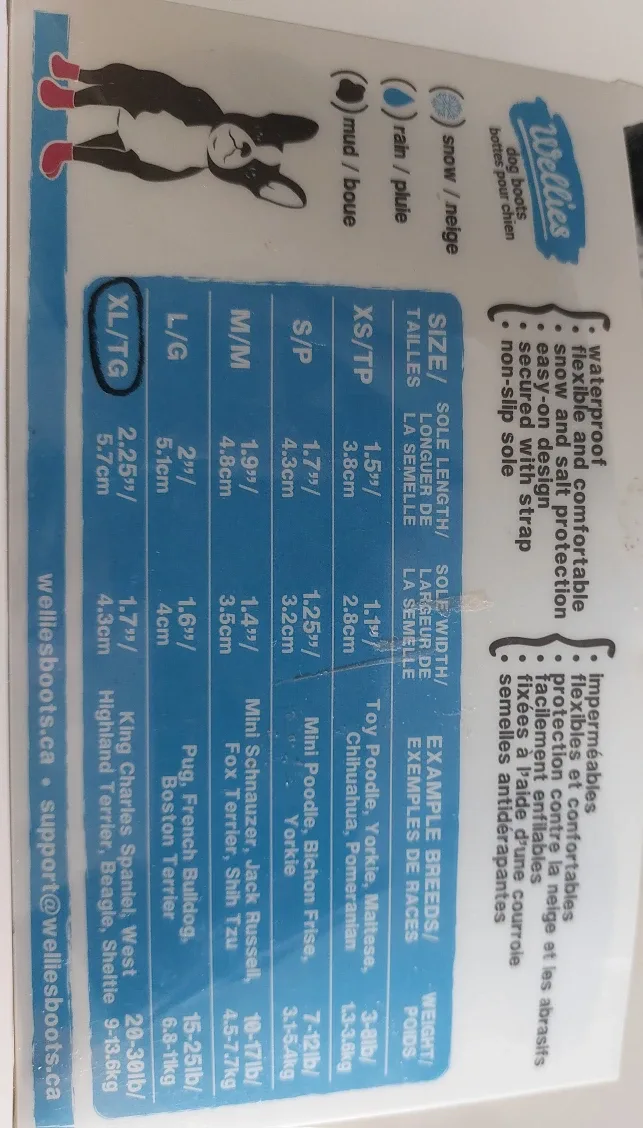 Wellies Dog Boots - Size XL image indicator(2)