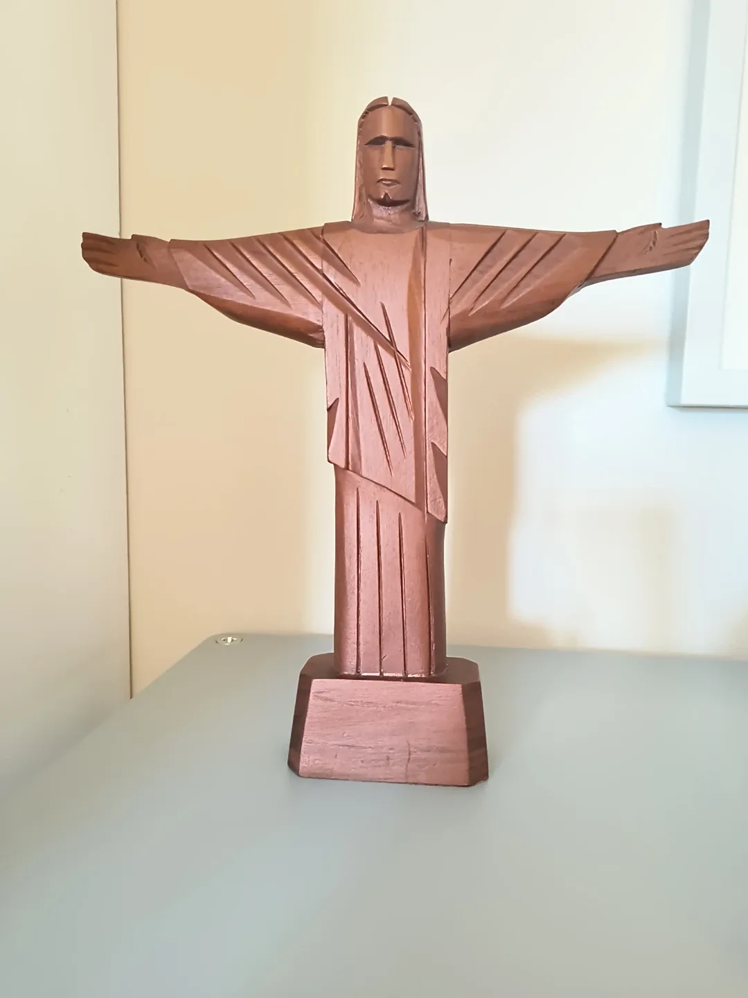 Wooden Christ the Redeemer Statue