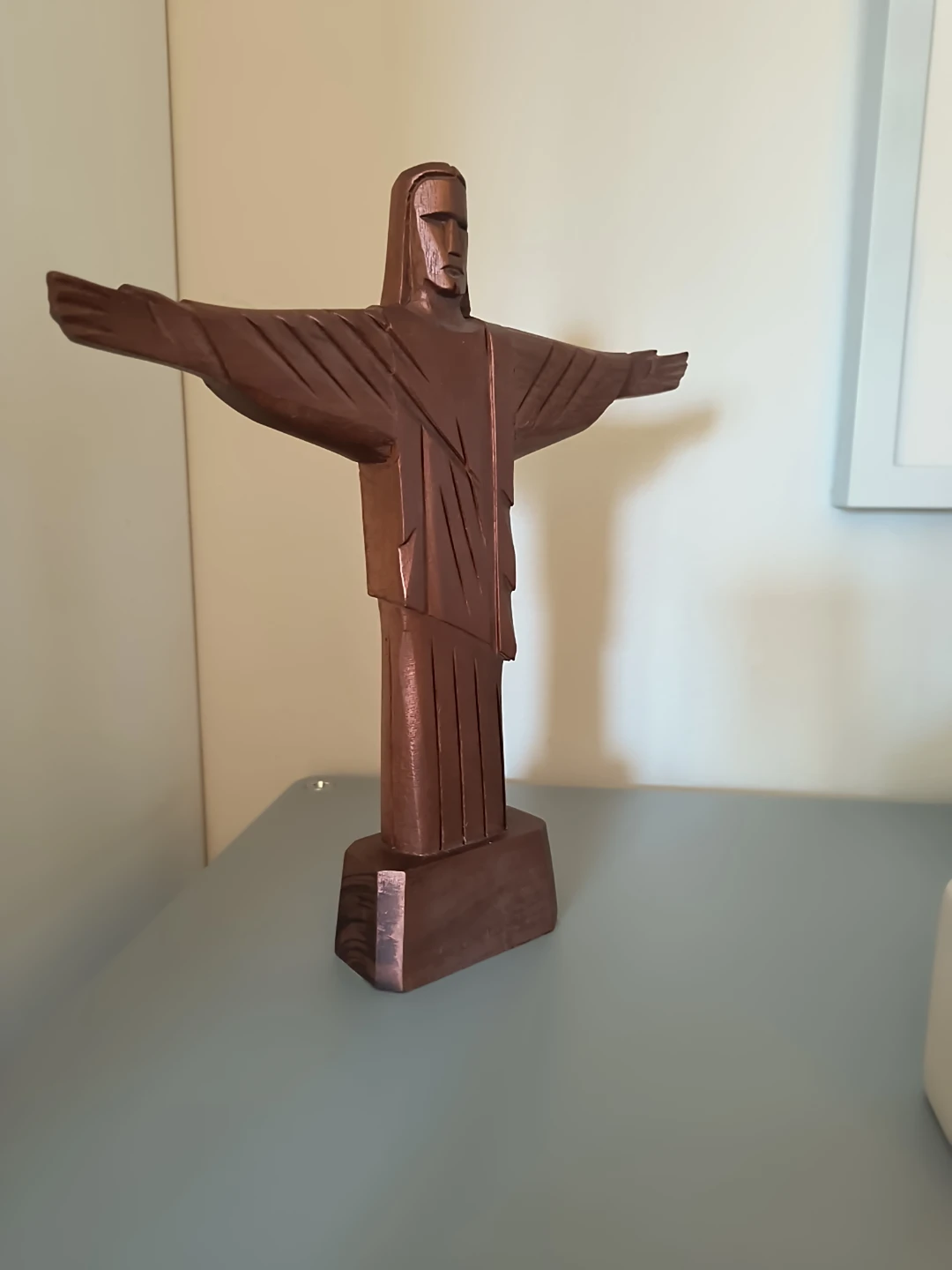 Wooden Christ the Redeemer Statue - photo 2