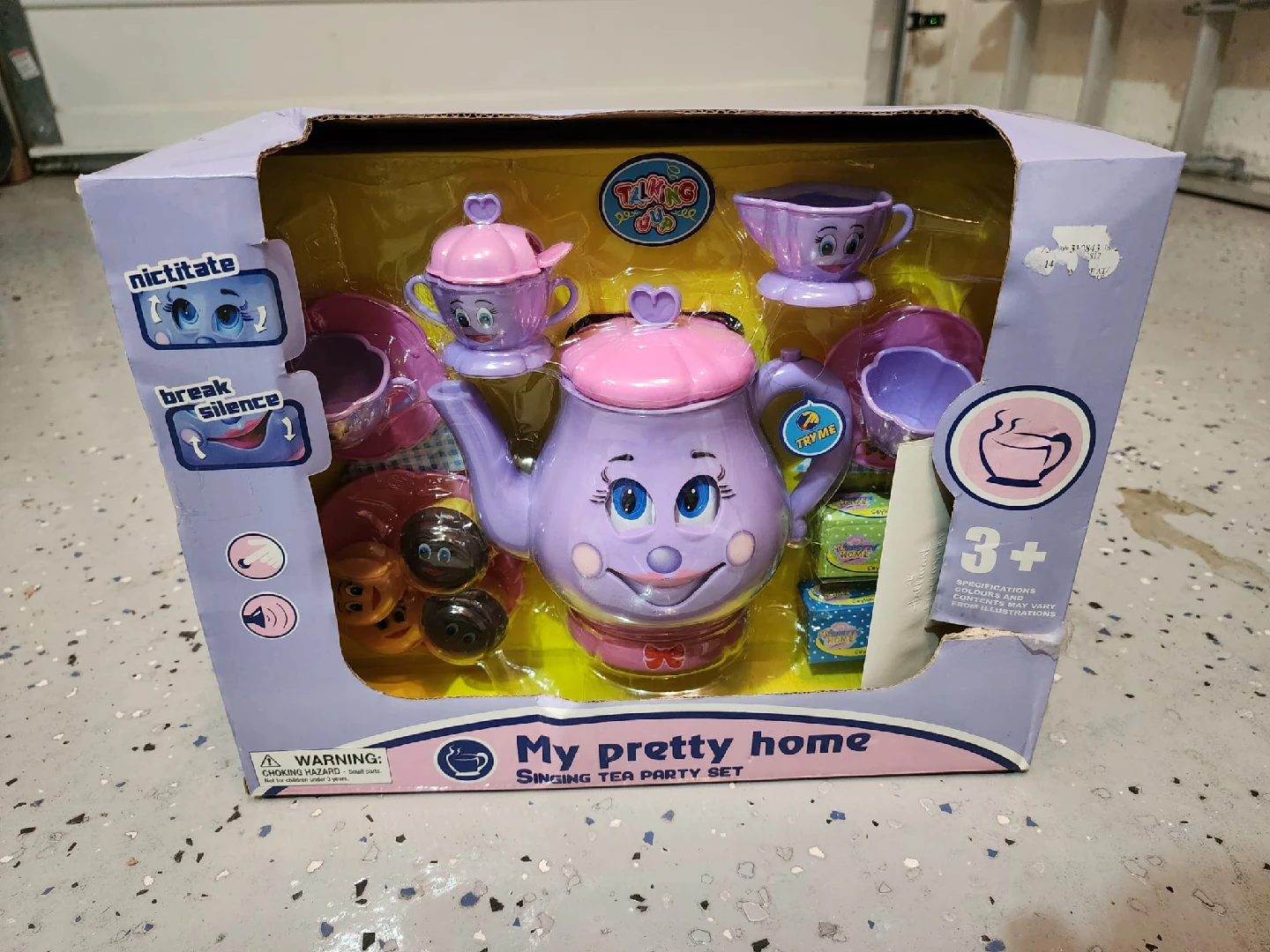 Talking Toys My Pretty Home Singing Tea Party Set