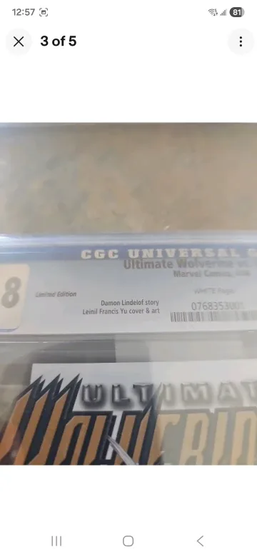 CGC Universal Grade 9.8 Ultimate Wolverine vs Hulk #2 image indicator(3)