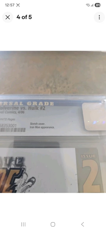 CGC Universal Grade 9.8 Ultimate Wolverine vs Hulk #2 - photo 4
