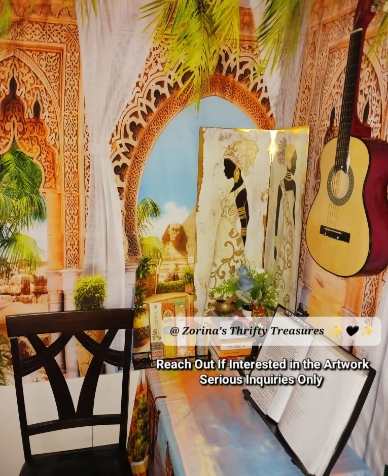 👑 African Decorative Art- Set of 2 image indicator(2)