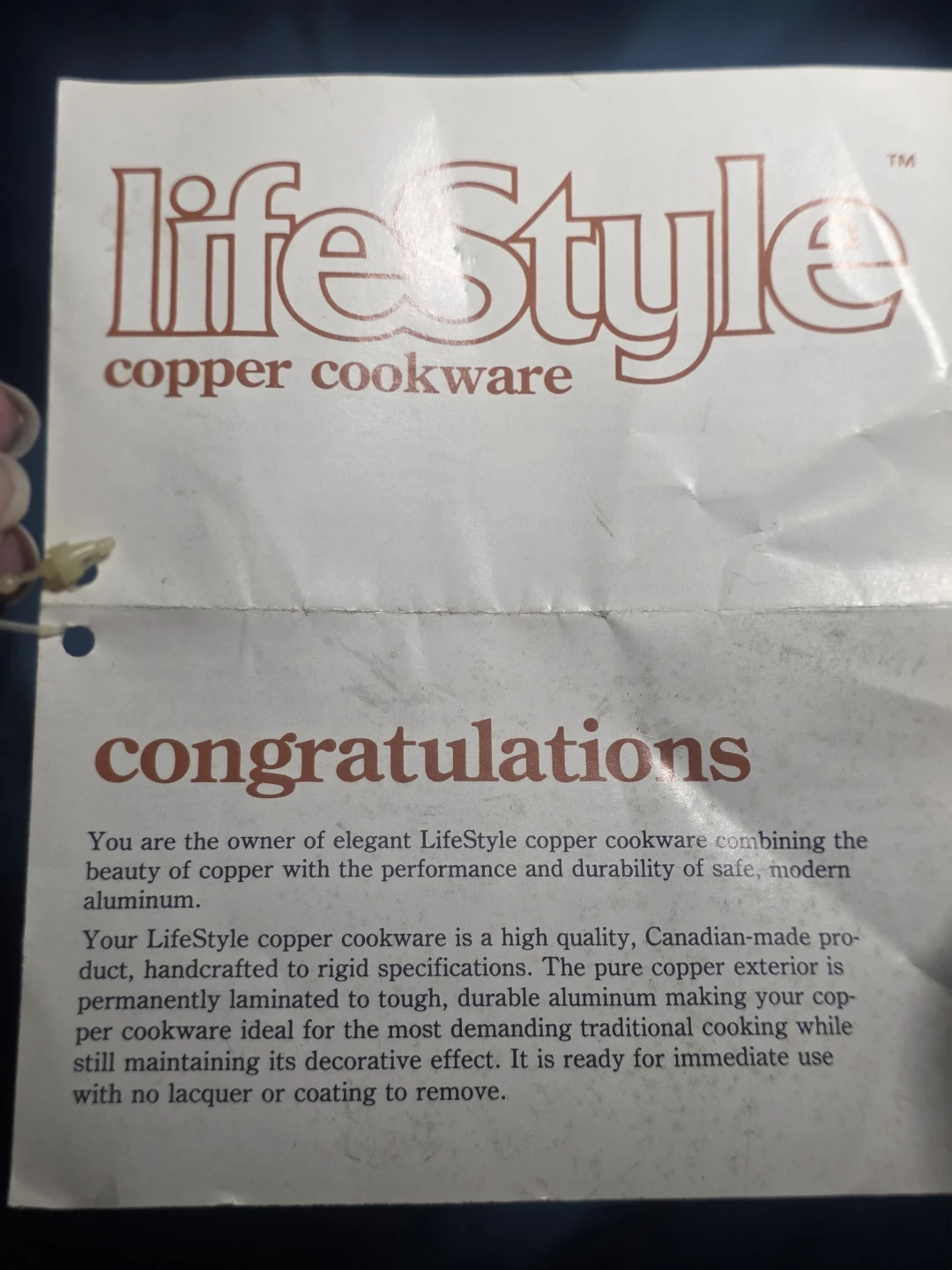 LifeStyle Copper Cookware - Canadian Made - photo 5