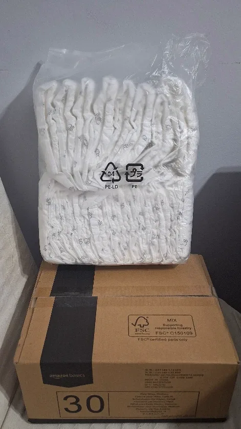 Amazon Basics Male Dog Diapers, 30 + 23 Diapers image indicator(7)