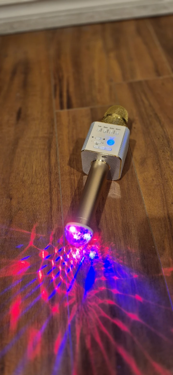 Karaoke Microphone with Bluetooth Speaker - photo 4