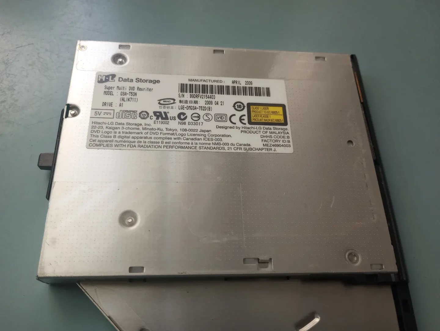 Lenovo SATA Dvd-CD Rewriter Drive image indicator(5)