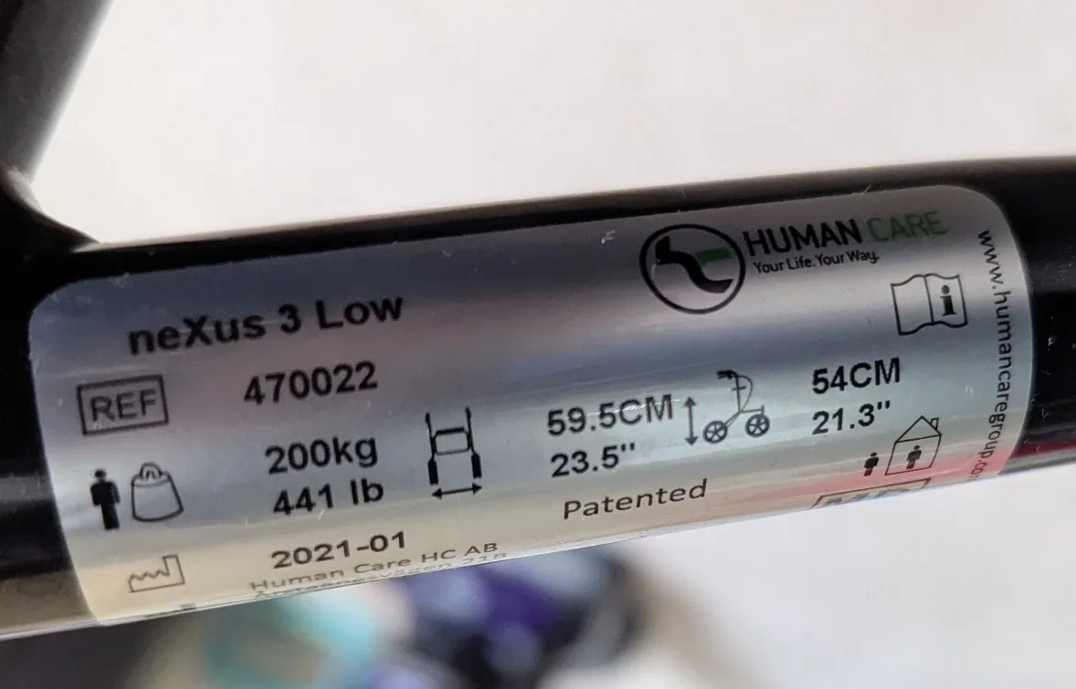 Nexus 3 Rollator by Human Care Group image indicator(3)