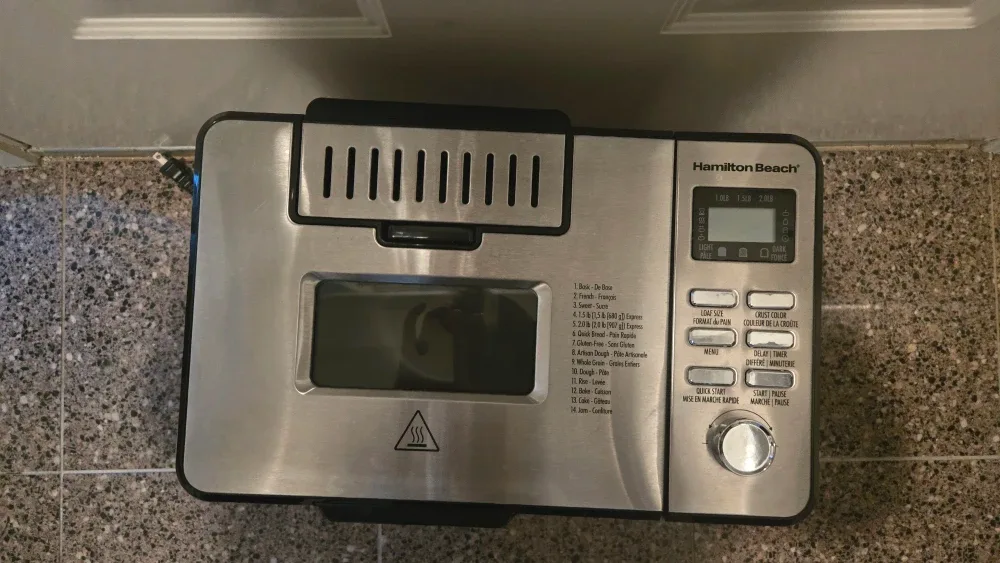 Hamilton Beach Bread Maker image indicator(2)