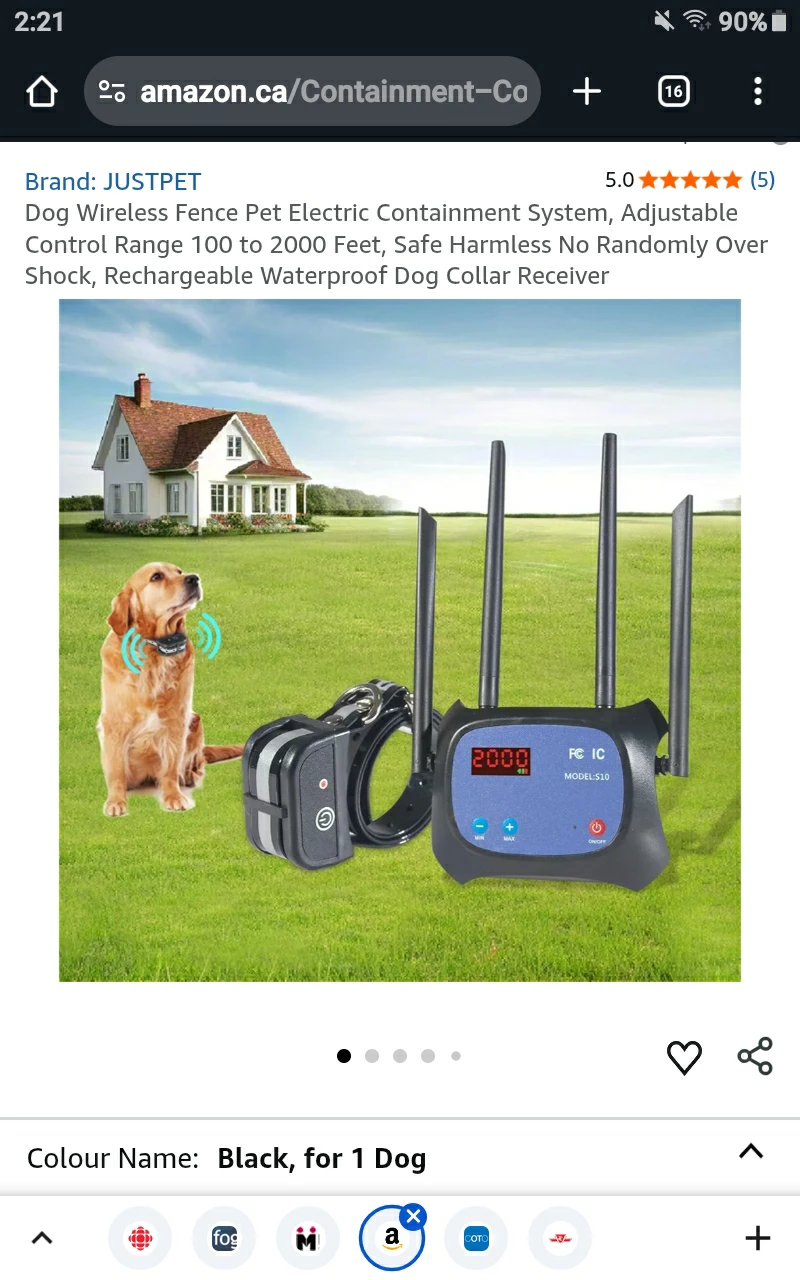 🐕 🐩 🐾 🆕 JUSTPET Wireless Fence System 🚨 Retails $99 + Tx - photo 4