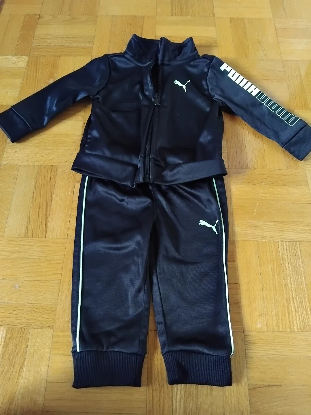 Baby Puma Black Tracksuit thumbnail