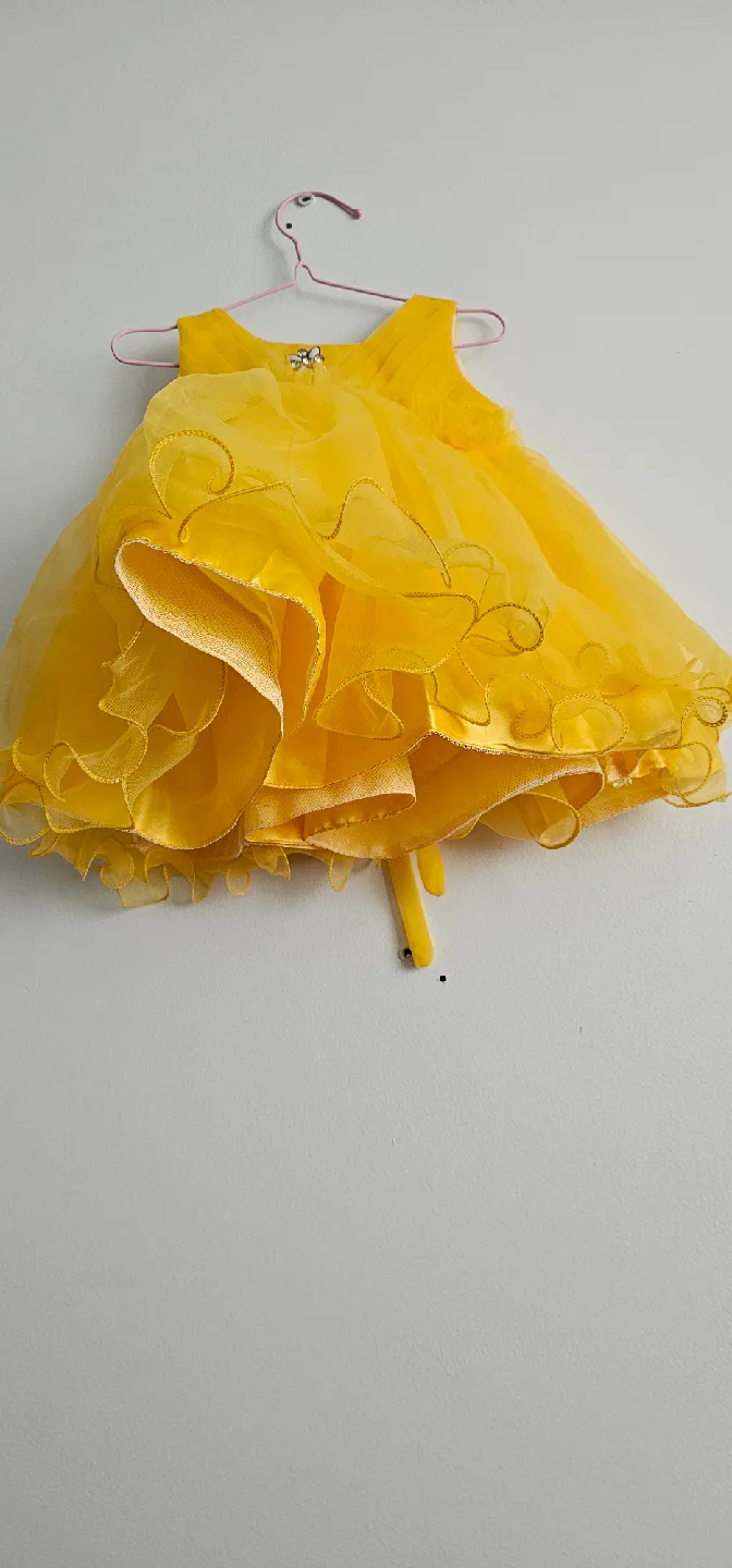 Yellow Baby Dress image indicator(3)