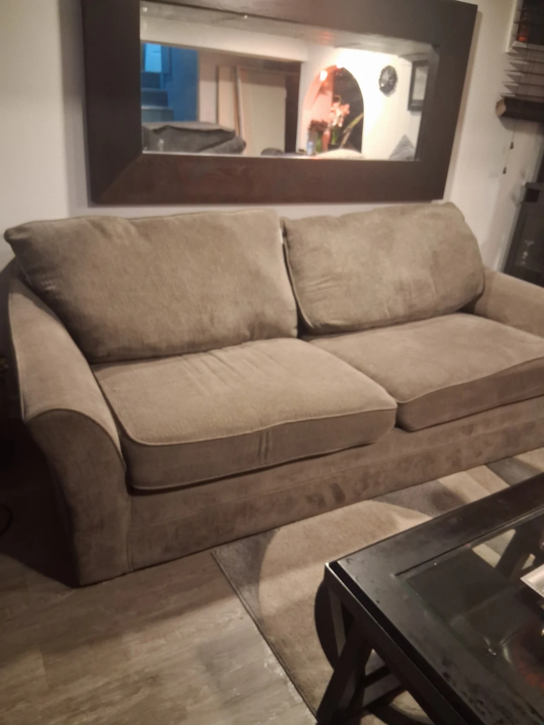 Comfortable Beige Sofa - photo 3