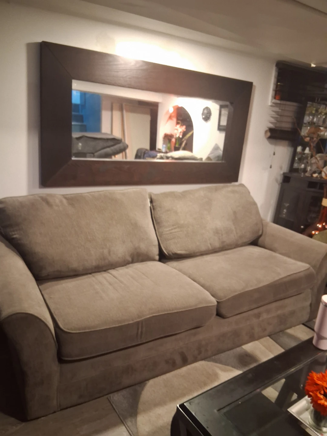 Comfortable Beige Sofa - photo 5