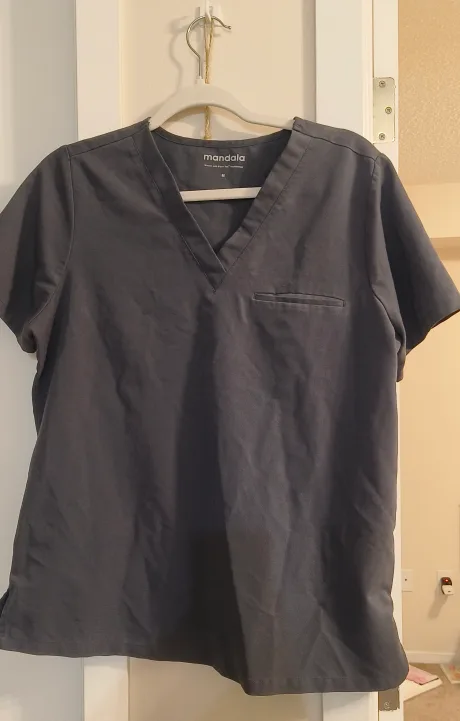 Mandala Scrub Set - Size M - Grey