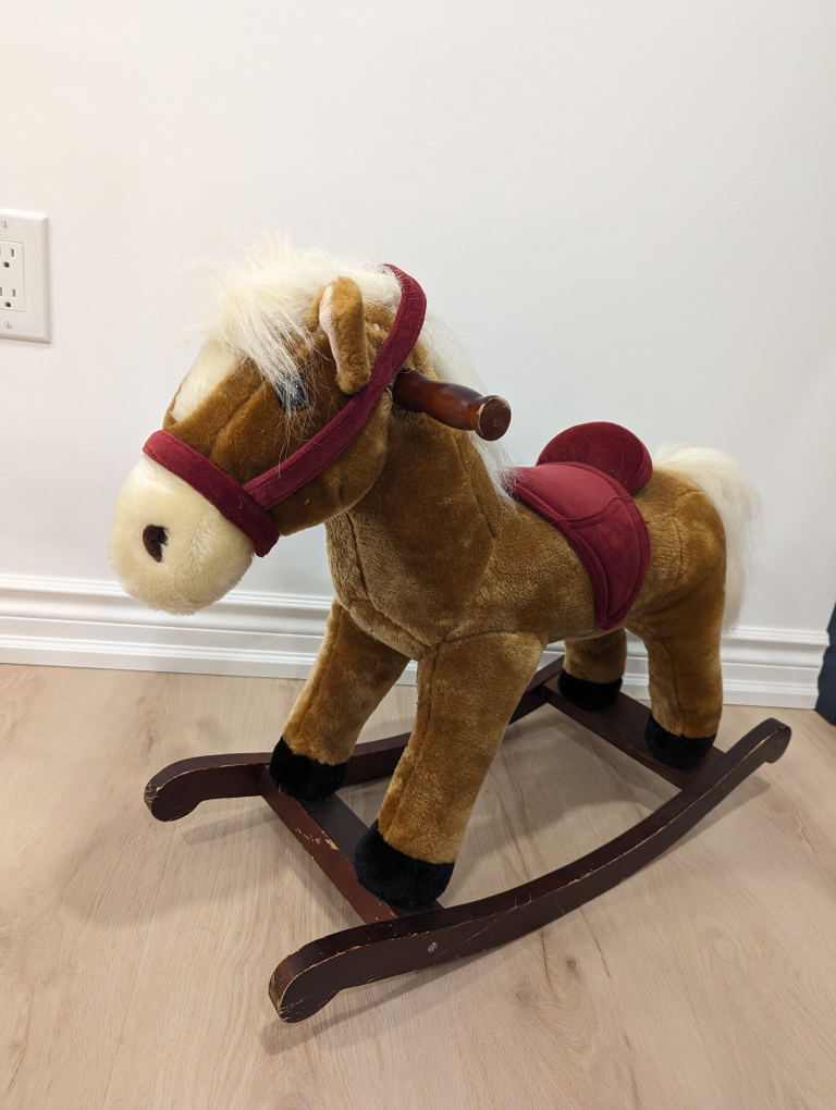 Plush Rocking Horse