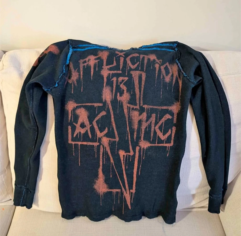 Affliction Thermal Long Sleeve Shirt Size -S - photo 3