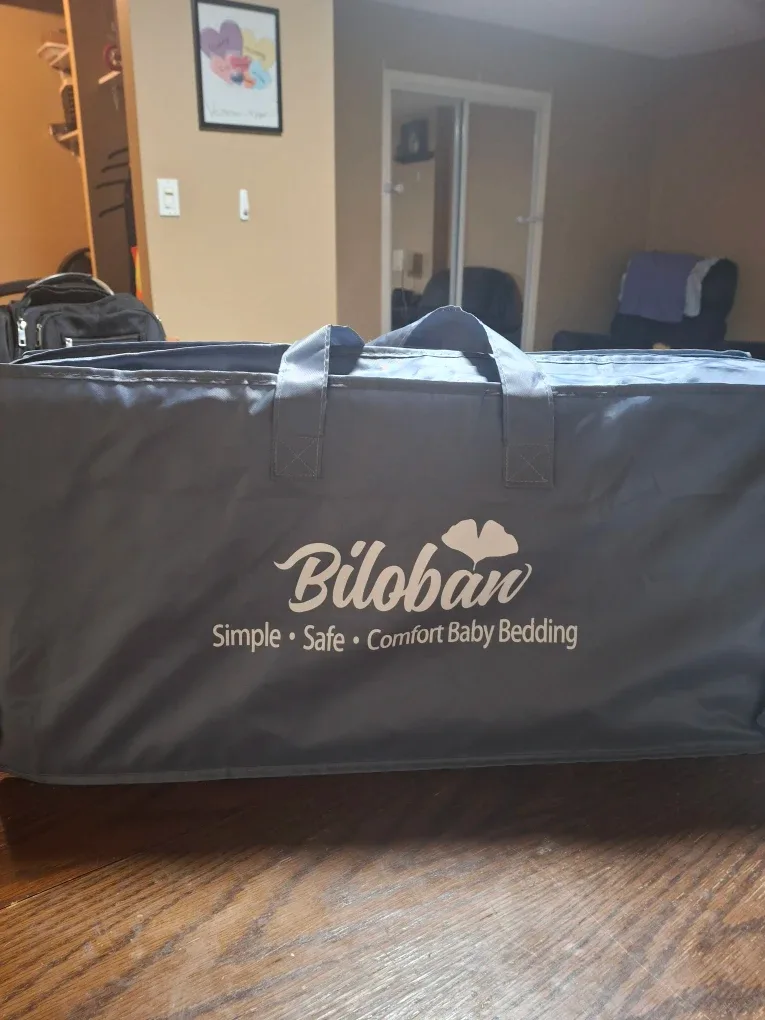 Biloban foldable pack and play mattress image indicator(3)