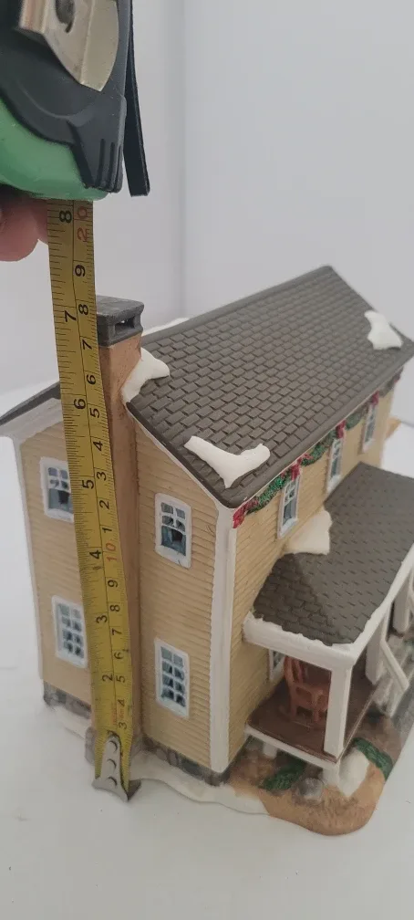 Christmas Village Lighted House image indicator(7)