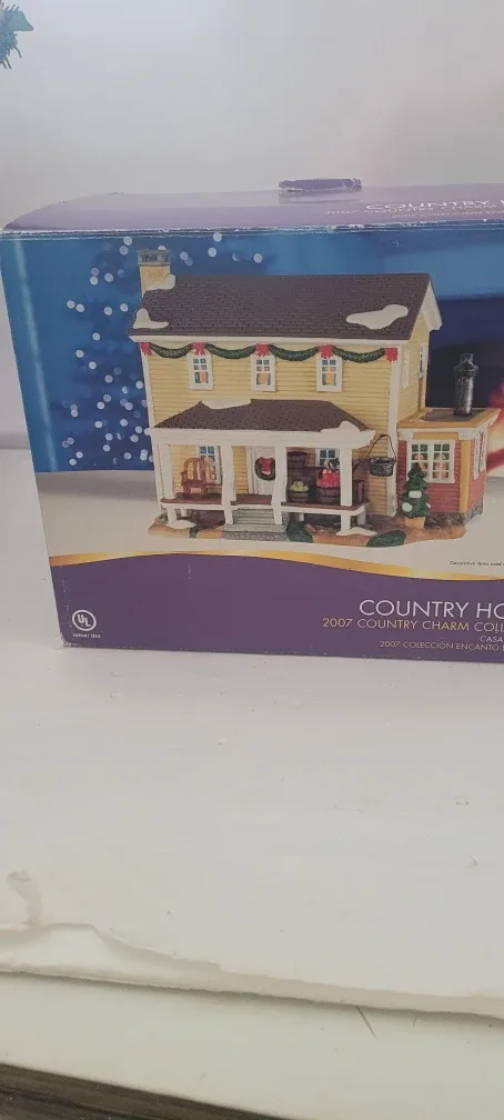 Christmas Village Lighted House image indicator(10)