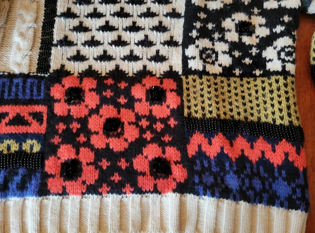 Sweater Wool Blend Chunky Knit Limited Edition image indicator(9)