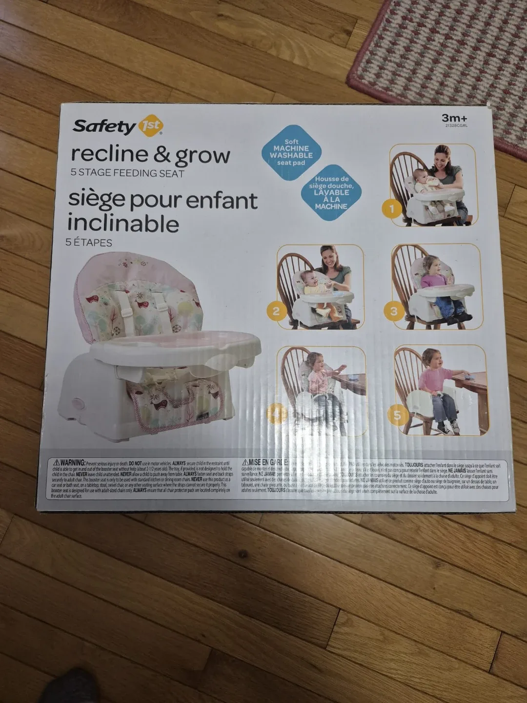 Safety 1st Recline & Grow 5-Stage Feeding Seat image indicator(3)