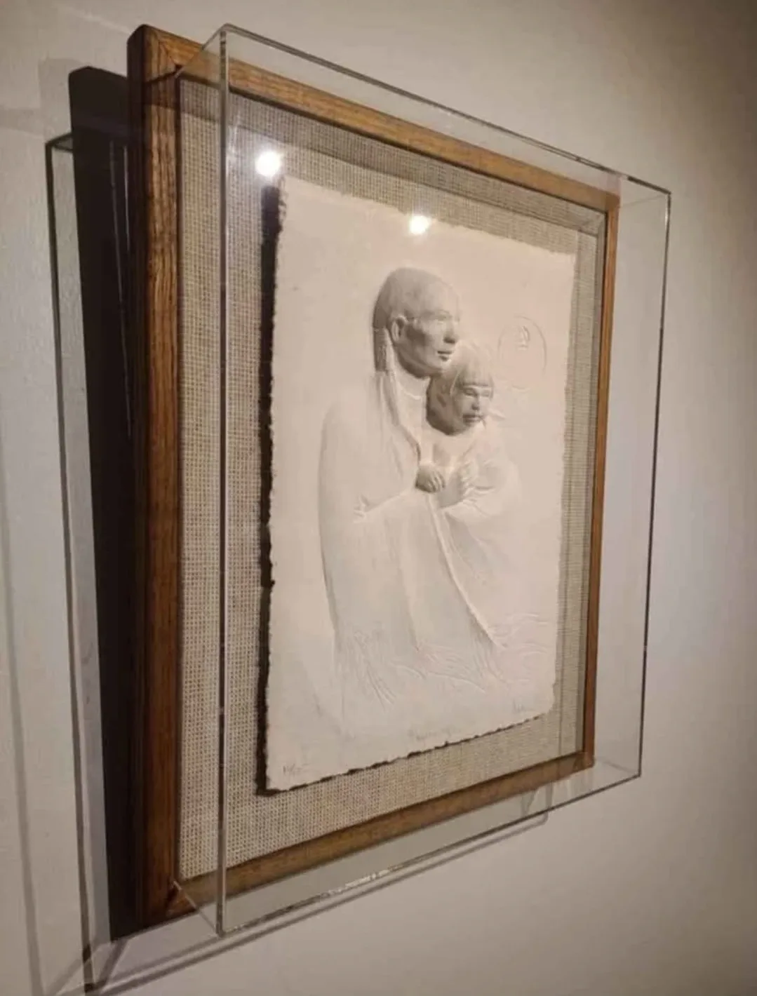 1985 Jean Juhlin “Beginnings” Sculptural Relief - Hand Signed image indicator(3)