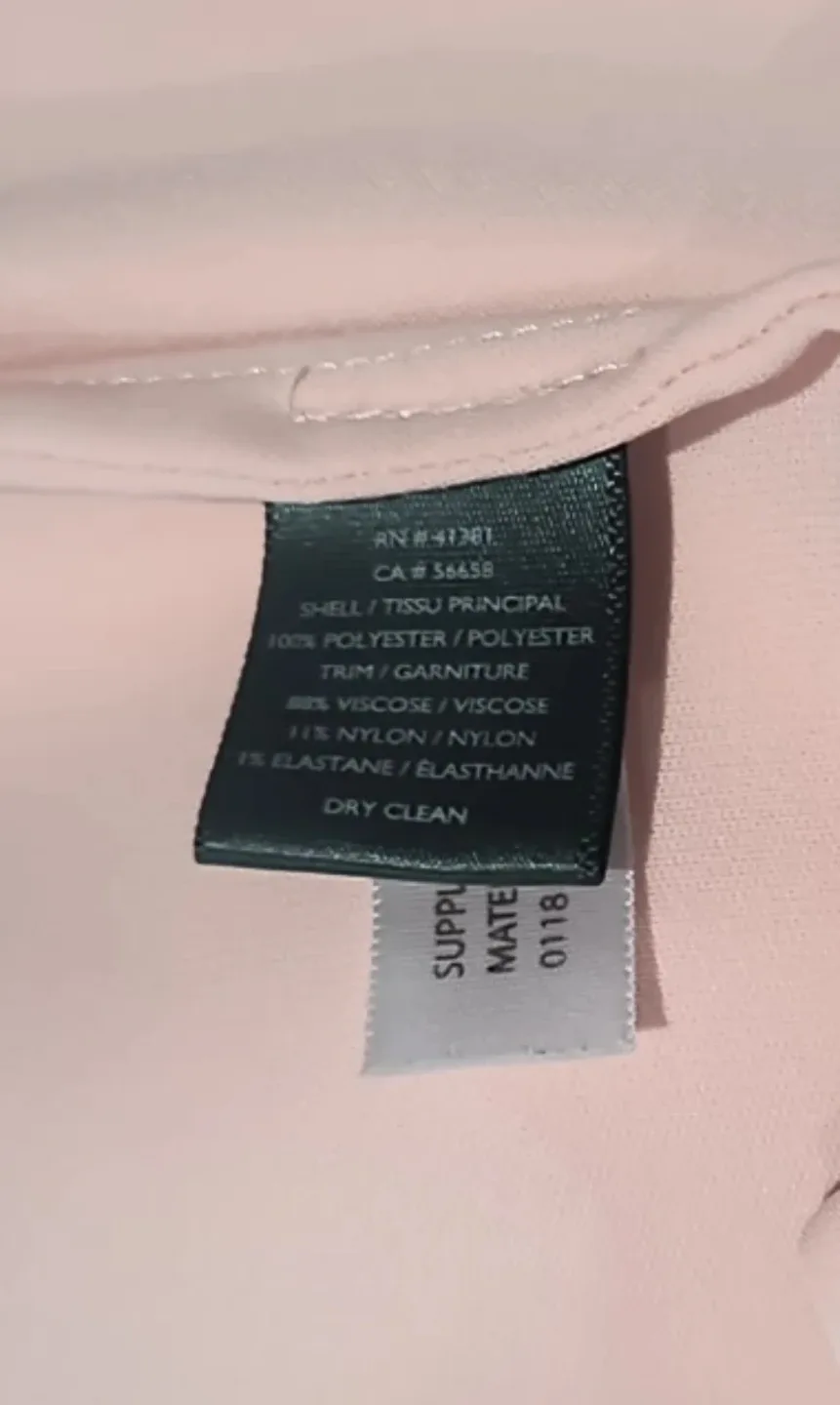 Lauren Pink Long Sleeve Blouse - Size M image indicator(9)