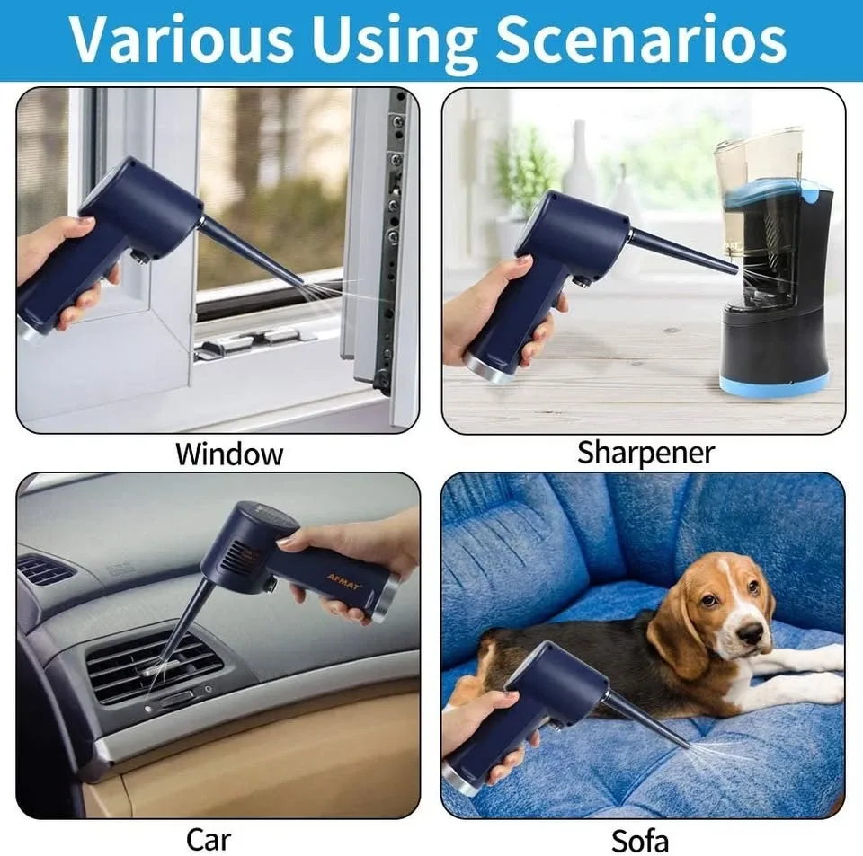 Computer Air Duster, Say Goodbye to Compressed Air Can image indicator(7)