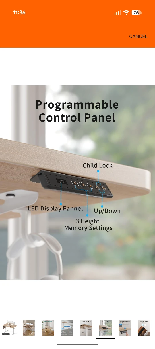 Adjustable Standing Desk - photo 5