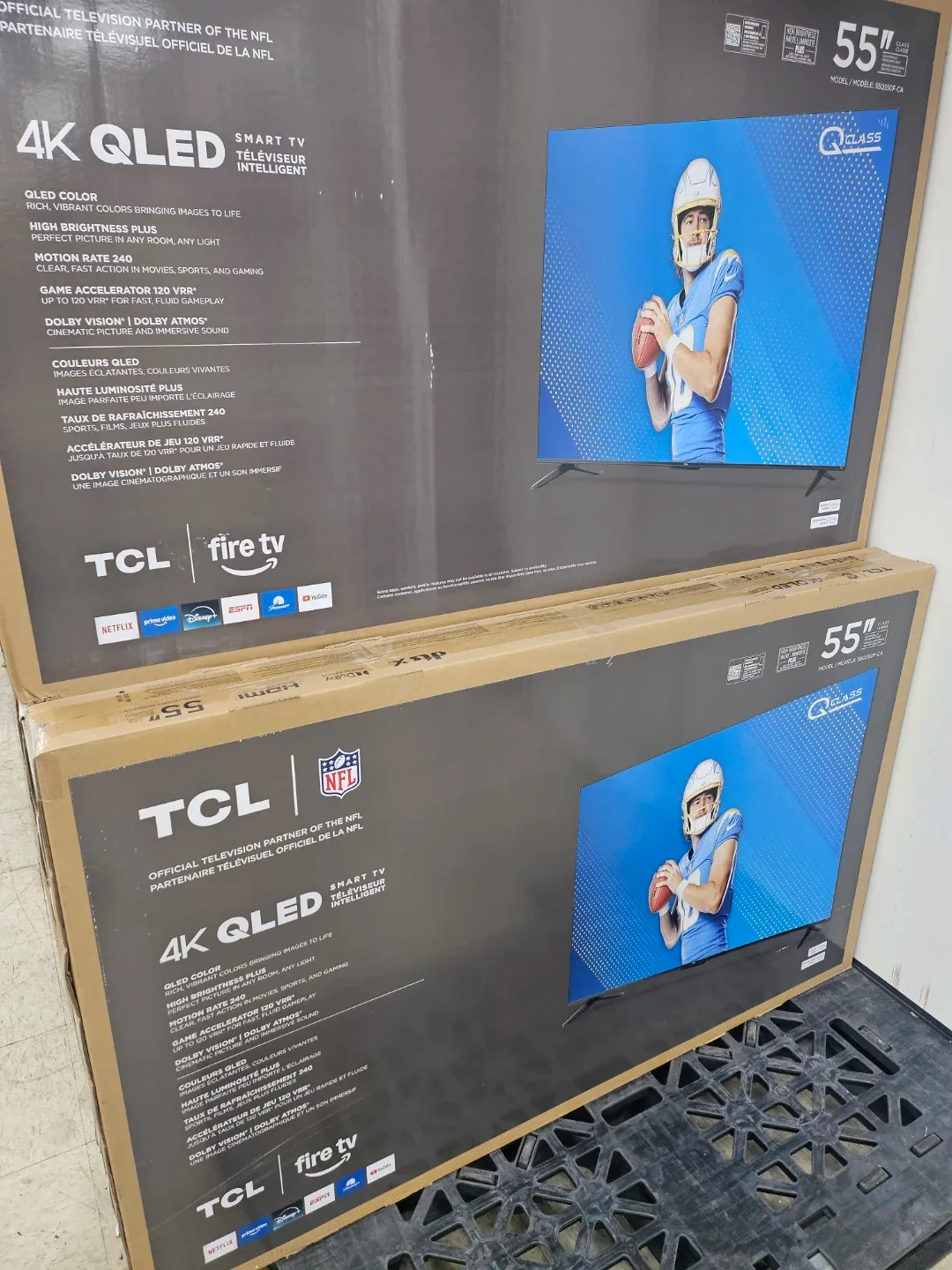 BLACK FRIDAY! TCL 55" (Q550F) 4K UHD HDR QLED Fire TV Smart TV