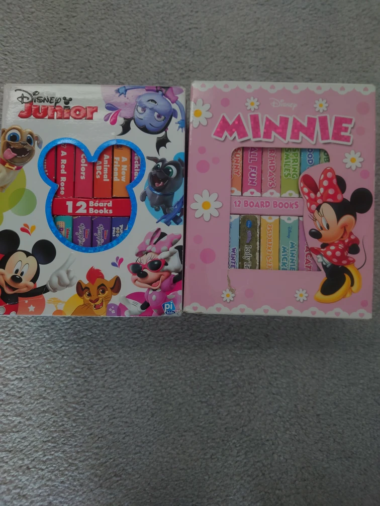 Disney Junior & Minnie 12 Board Books Set