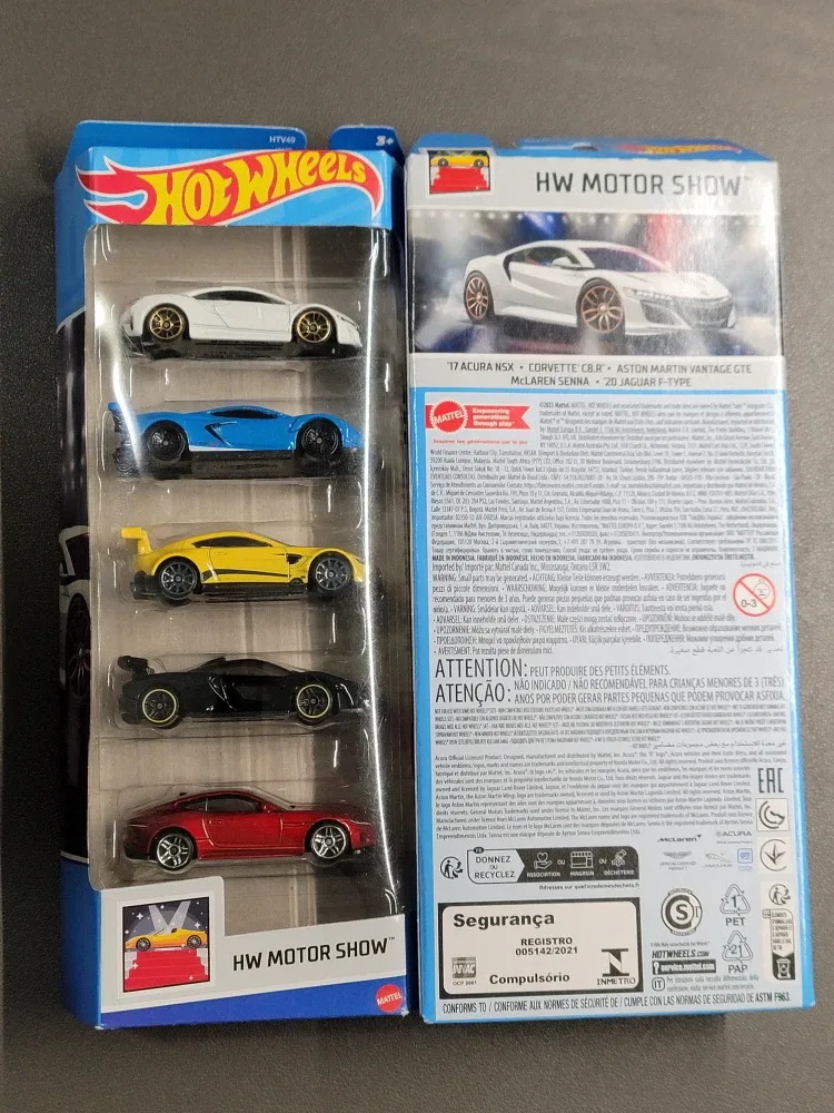 Hot Wheels HW Motor Show 5-Car Pack