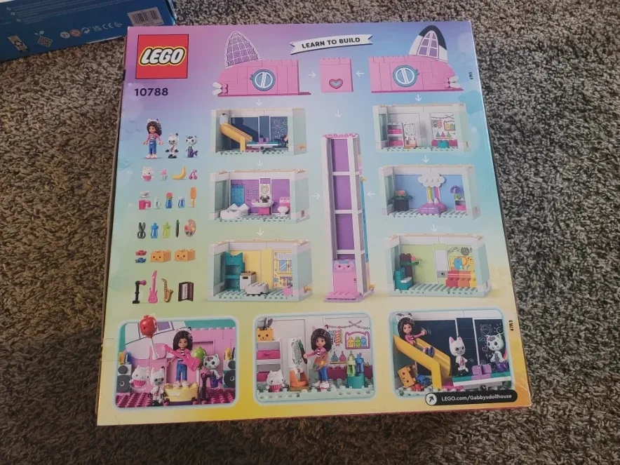 LEGO Gabby's Dollhouse 10788, 498 Pieces, Ages 4+ image indicator(2)