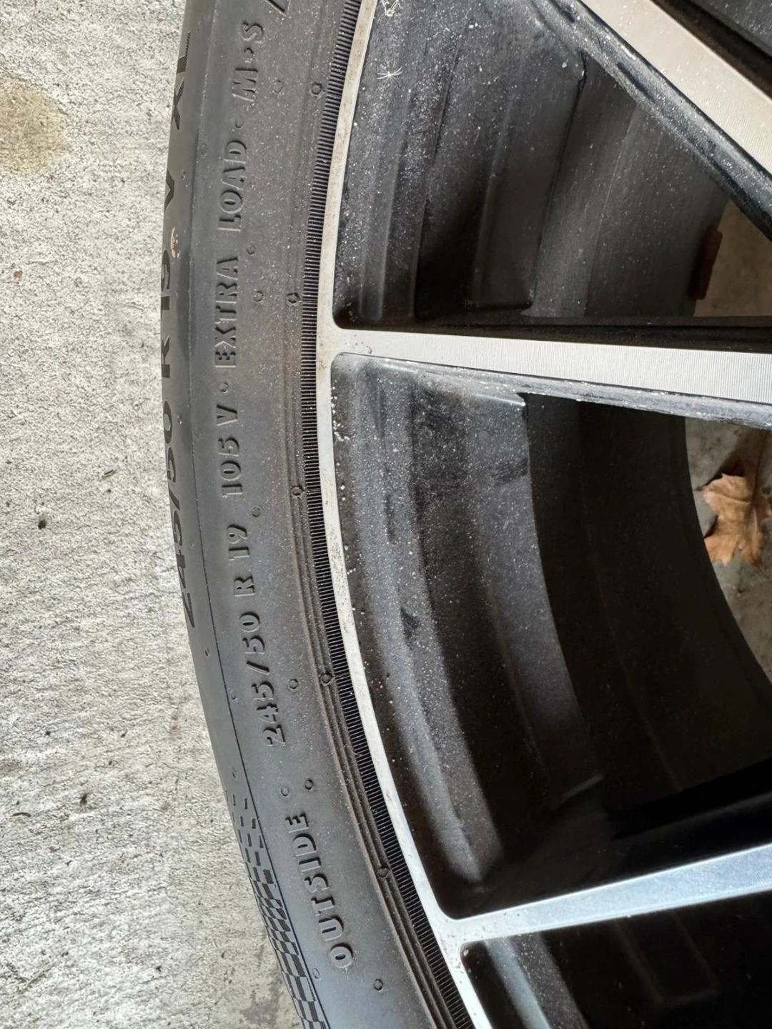 Continental WinterContact TS830S 245/50 R19 Tire Set - photo 2