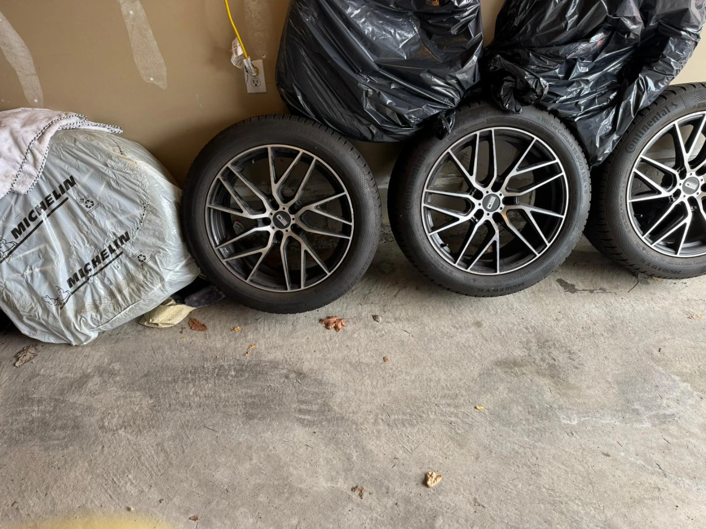 Continental WinterContact TS830S 245/50 R19 Tire Set - photo 3