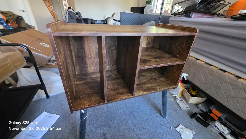 Brown Record Player Table image indicator(6)