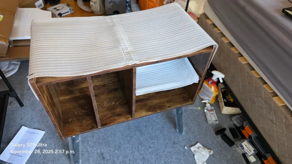 Brown Record Player Table image indicator(8)