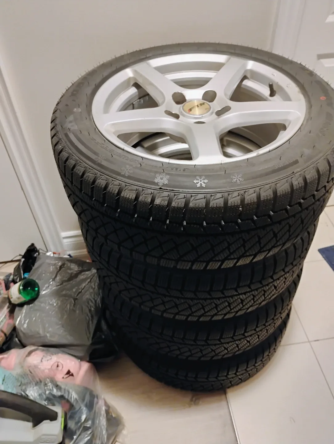 205/55R16 Winter Tires on Rims image indicator(3)