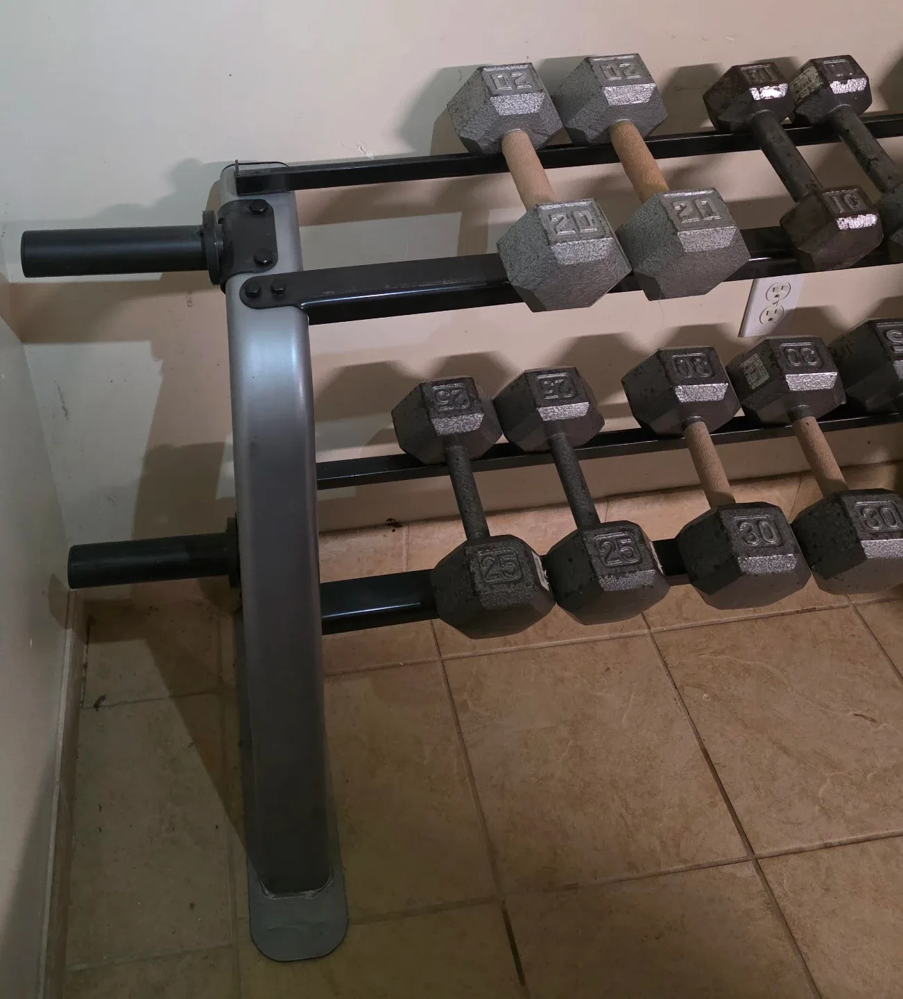 Dumbbell Set with Rack image indicator(4)