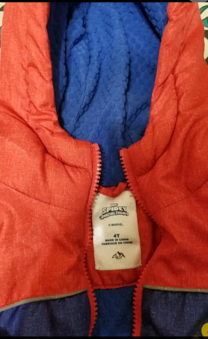 Marvel Spidey & Friends 4T Snowsuit image indicator(7)