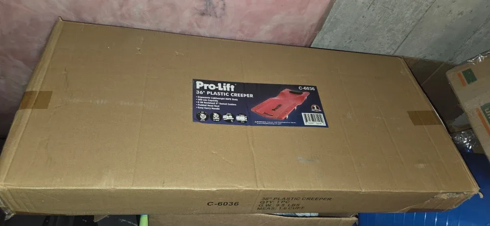Pro-Lift 36" Plastic Creeper - New in Box image indicator(2)